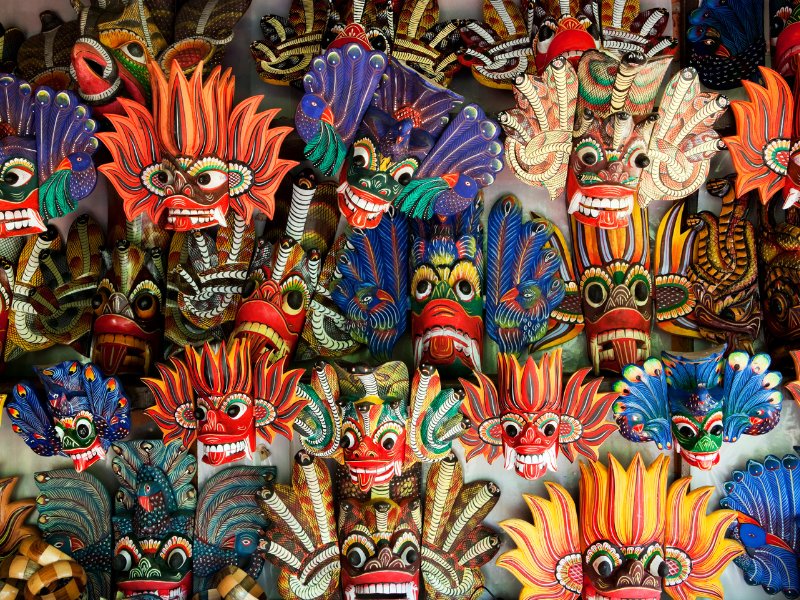 Handicraft - Devil Masks